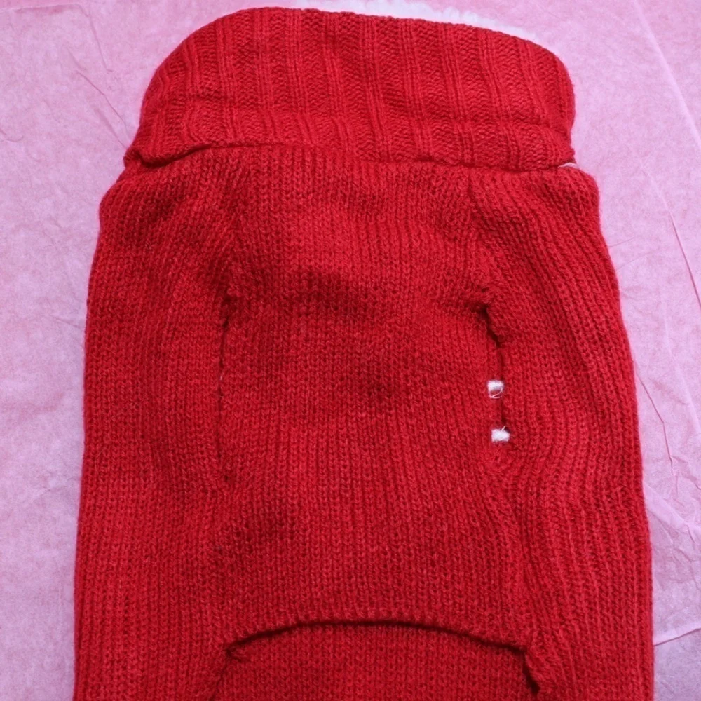 🅽🅴🆆 Xmas Christmas BELIEVE dog sweater for teacup toy small breed dogs, XS